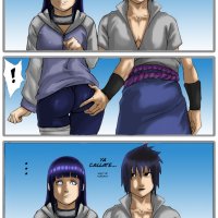 Hinata and Sasuke by Oddrich