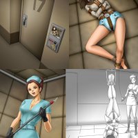 Lesbians Asylum extreme sadism porn comics
