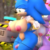 Fem Sonic X Futa Blaze CounterSFM