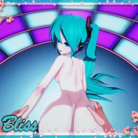 Hatsune Miku gets doggystyle fucked on stage POV Hentai