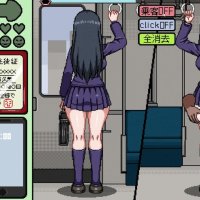 hentai game girl rides the subway at rush hour