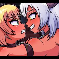 Give an Imp a chance FEMDOM HENTAI game Ep.16 deepthroat thrusting by pulling her horns !