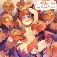 Jakylyn and the Kobolds den by LeottoRobba