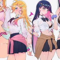 Panty And Stocking qiandaiyiyu Panty Stocking With Garterbelt