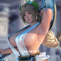 sophitia alexandra soulcalibur and 1 more drawn by artnip