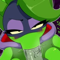 Hentai Porno Green Shadow Blowjob