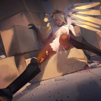 Fallen Angel by VermillionArt