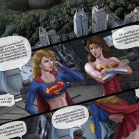 Porn comic Heroines Pussyventure. Feather Sex comic superheroines are faced
