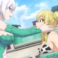 Fairy Tail Lisanna Strauss Blank Eyes Animated
