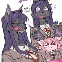 Natsuki Doki Doki Literature Club hentai videos GIFs and images