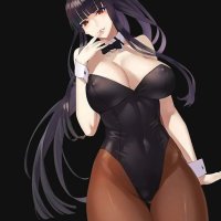 Yumeko Jabami sexy hentai anime Bunnysuit Sticker Poster for Sale by Corelli87