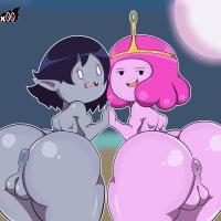 adventure time marceline and princess bubblegum by chivox00 on Newgrounds
