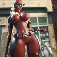 Lady Deadpool Wotm8h8