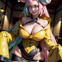 Iono Nanjamo Pokemon ScarletViolet by TenderBytes on DeviantArt